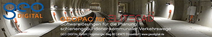 Website der GEO DIGITAL GmbH, Düsseldorf