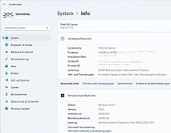 Windows 11 > Einstellungen > System > Info