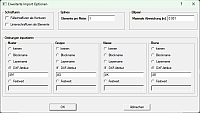 GEOPAC-DXF - Erweiterte Import-Optionen