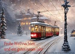 Frohe Weihnachten und ein gutes neues Jahr!