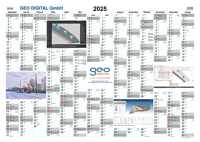 A0-Wandkalender zum Download