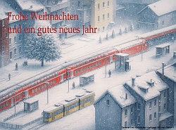 Frohe Weihnachten und ein gutes neues Jahr