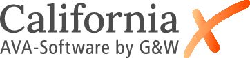 Website der G&W Software AG - CaliforniaX